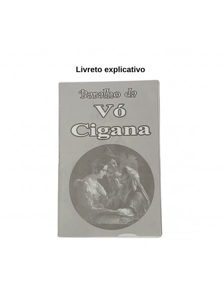 Baralho da Vó Cigana - 48 Cartas + Livreto Explicativo