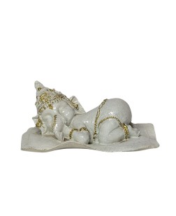 Ganesha Bebê (13cm) Branco