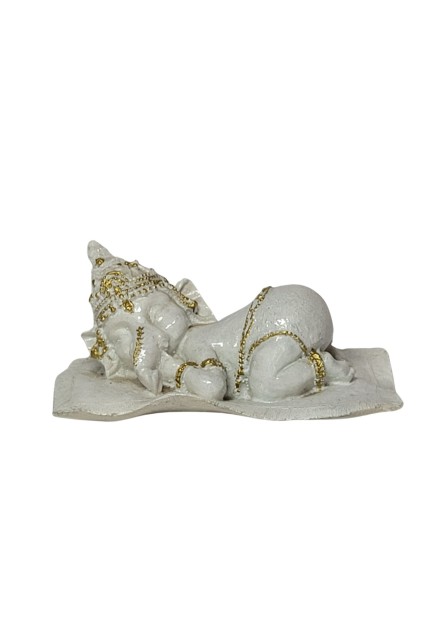 Ganesha Bebê (13cm) Branco