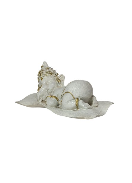 Ganesha Bebê (13cm) Branco