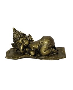 Ganesha Bebê (13cm) Dourada