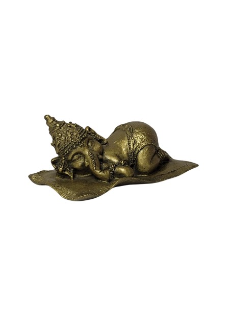 Ganesha Bebê (13cm) Dourada