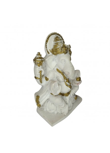 Ganesha Branca (11cm)