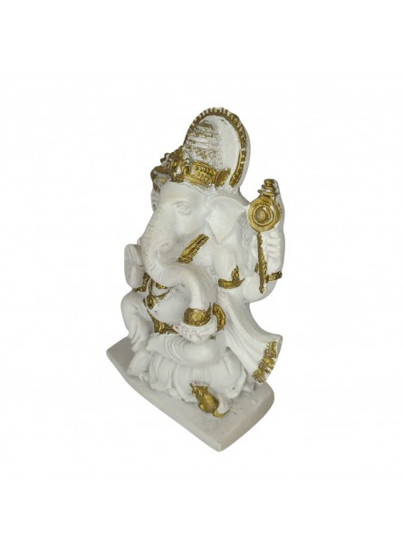 Ganesha Branca (11cm)