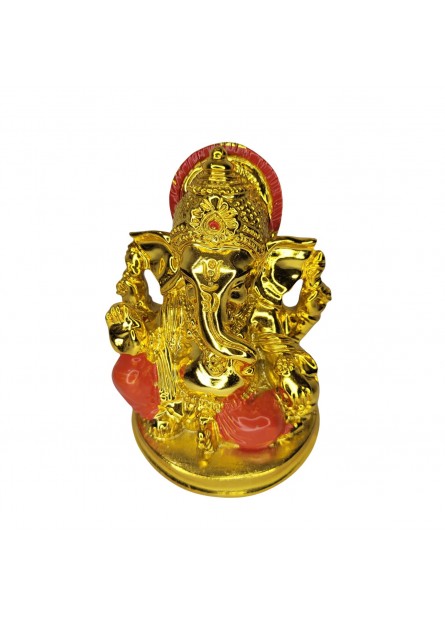 Ganesha Dourada PQ. (vermelha)