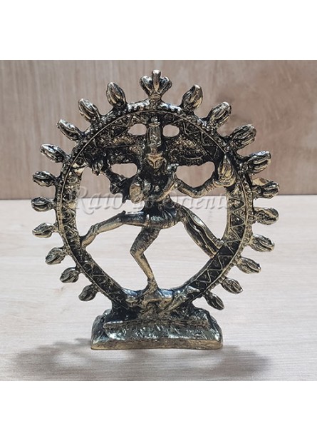 Shiva na Roda em Metal (09cm)