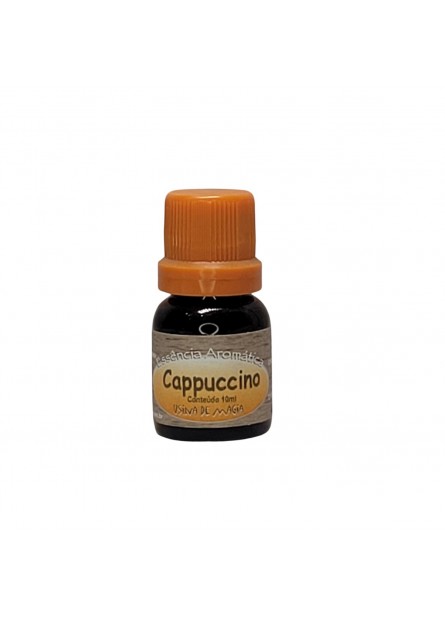 Essência Aromática de Cappuccino (10ml) - Usina de Magia