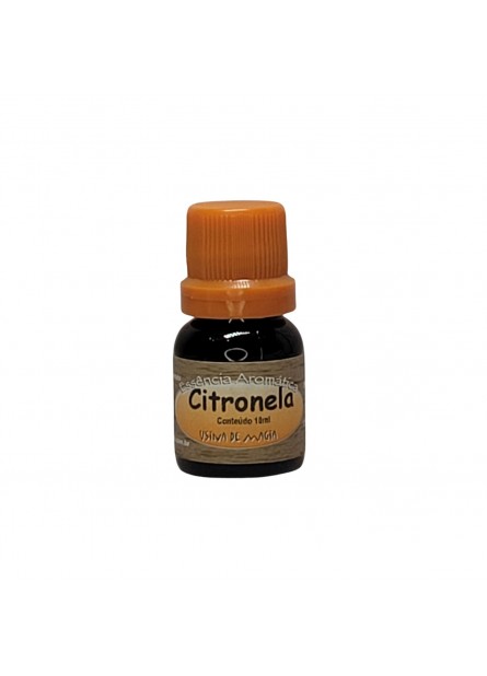 Essência Aromática de Citronela (10ml) - Usina de Magia