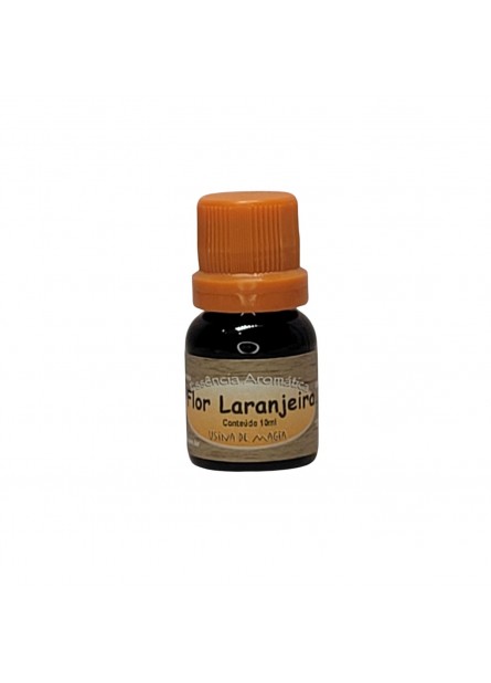 Essência Aromática de Flor de Laranjeira (10ml) - Usina de Magia 