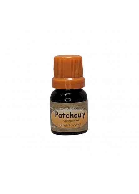 Essência Aromática de Patchouly (10ml) - Usina de Magia