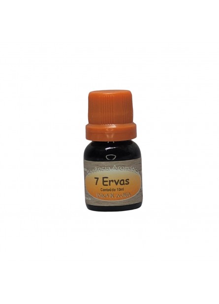 Essência Aromática de 7 Ervas (10ml) - Usina de Magia