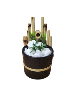 Fonte em Cerâmica com Bambu - Bivolt