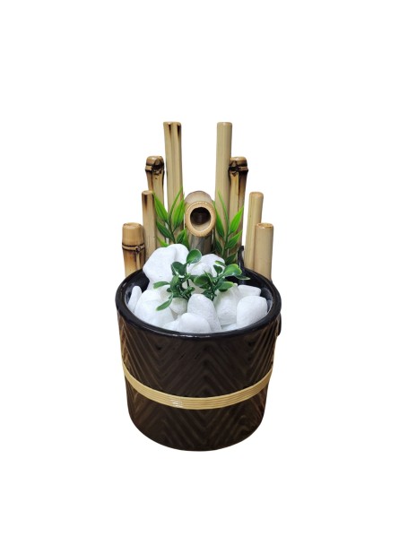 Fonte em Cerâmica com Bambu - Bivolt