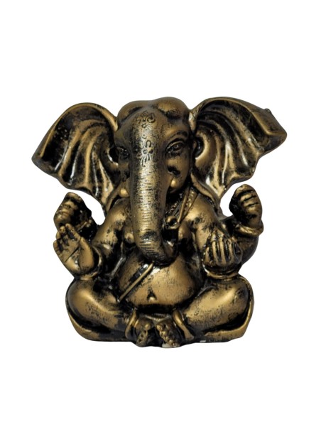 Ganesha Dumbo Dourada (12cm)