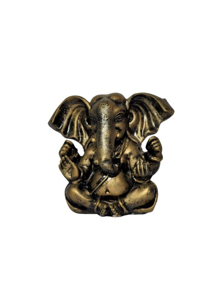 Ganesha Dumbo Dourada (12cm)