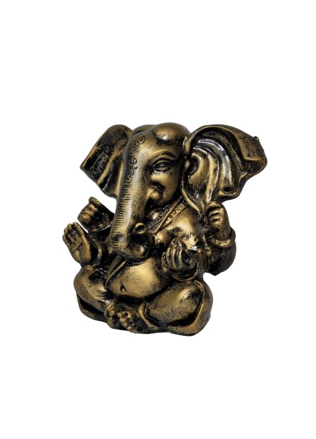 Ganesha Dumbo Dourada (12cm)