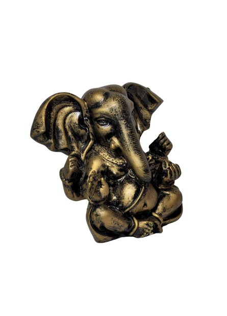 Ganesha Dumbo Dourada (12cm)