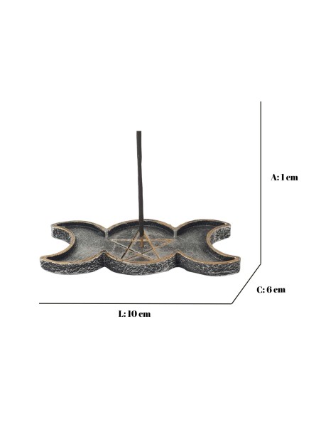 Incensário Vareta Fases da Lua - Resina 