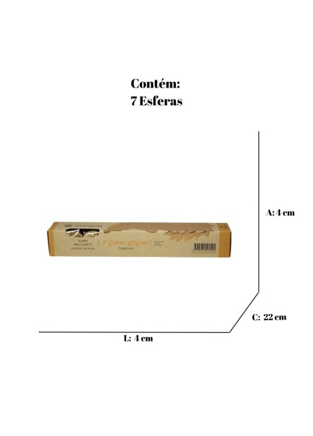 Incenso Bombita - Defumação - Super Palo Santo (7 unid.)
