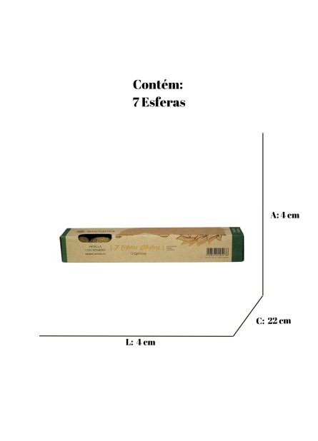 Incenso Bombita - Defumação - Vanilla Con Romero (7 Unid.)