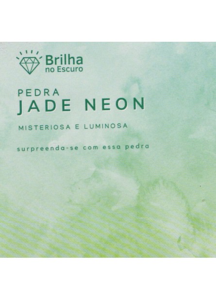 Kit de Colar + Pulseira - Jade Neon