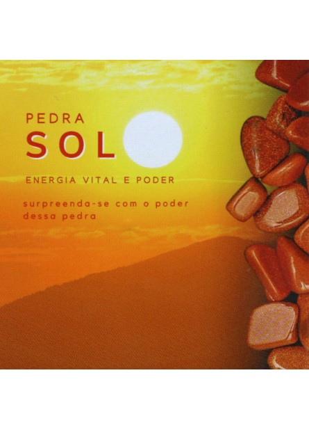 Kit de Colar + Pulseira - Pedra do Sol