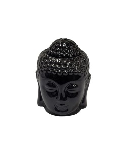 Rechaud Porcelana Cabeça de Buda (Preto)