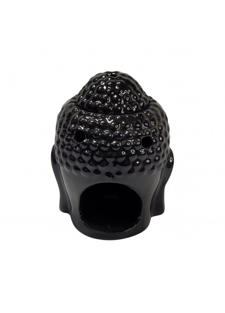 Rechaud Porcelana Cabeça de Buda (Preto)