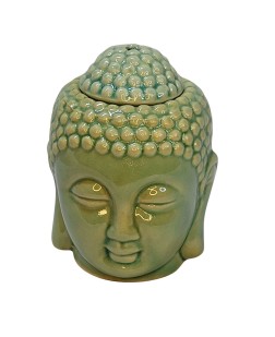 Rechaud Porcelana Cabeça de Buda (Verde)