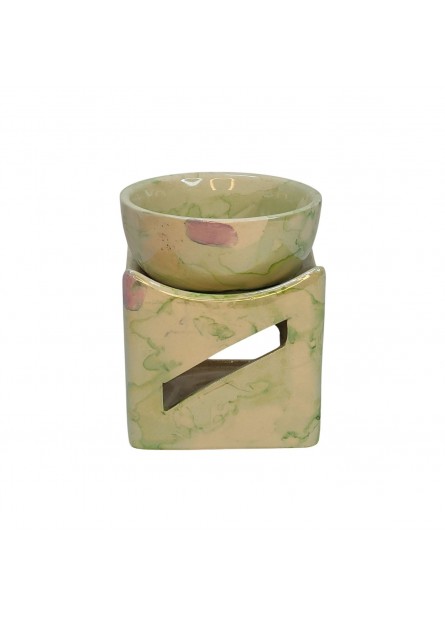 Rechaud Porcelana Verde - Quadrado (10x8)