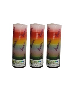 Pacote com 3 Velas Votivas 7 Linhas (260g cada)