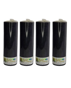 Pacote com 4 Velas Votivas Preta (260g cada)