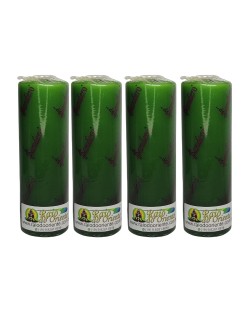 Pacote com 4 Velas Votivas Verde (260g cada)