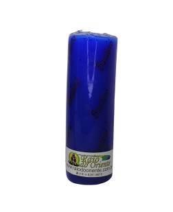 Vela Votiva Azul Escuro de 7 Dias (260g)