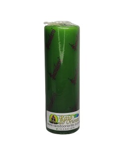 Vela Votiva Verde de 7 dias (260g)