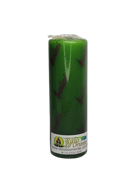 Vela Votiva Verde de 7 dias (260g)