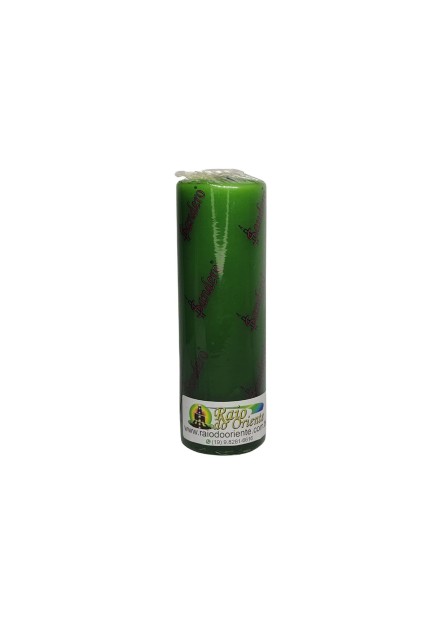 Vela Votiva Verde de 7 dias (260g)